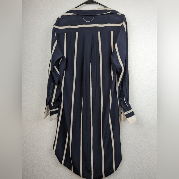 Rag & Bone Silk Striped Arc Dress - Picture 4 of 5